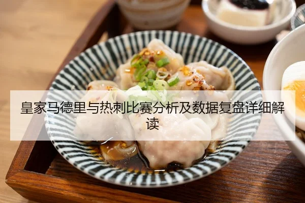 皇家马德里与热刺比赛分析及数据复盘详细解读